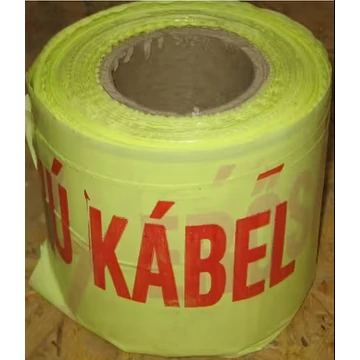JELZŐSZALAG ERŐSÁRAMÚ PVC