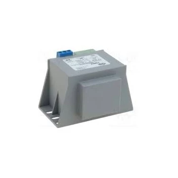 TRAFÓ BEÖNTÖTT,SORKAPCSOS 400//24V 20VA  83x63x50mm