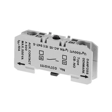 DANFOSS SEGÉDÉRINTKEZŐ 037H0111