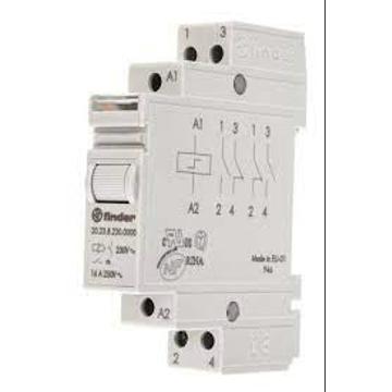 IMPULZUSRELÉ 2P 24V AC  NO+NC     FINDER