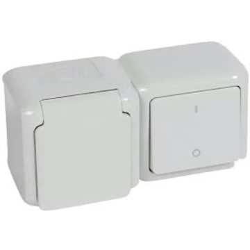 FORIX IP44 DUGALJ+102 SZÜRKE