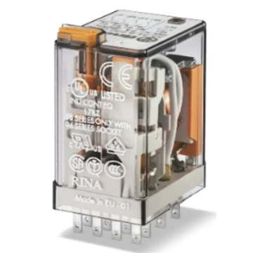 FINDER RELÉ 55.34  230V AC + TESZT       (MY4) ***