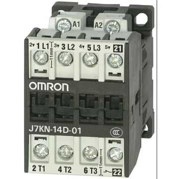 OMRON MÁGNESKAPCSOLÓ J7KN-14D-01  24VAC