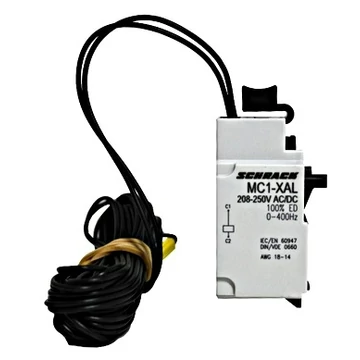 SCHRACK MC1 munkaáramú kioldó 208-250V AC/DC, 3m-es vezetékkel