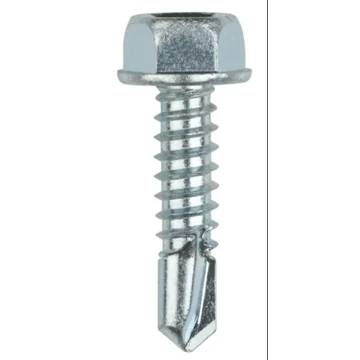 ÖNMETSZŐ CSAVAR HATLAPFEJŰ  6,3x38mm   ACÉL horganyzott