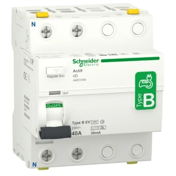 FIRELÉ SCHNEIDER 2P 40A 30mA B típus