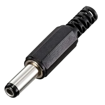 TÁPCSATLAKOZÓ DC DUGÓ - VEZETÉKRE 5,5/2,5mm