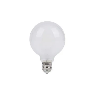 LEDES GÖMB 230V E27 7,2W ÓRIÁS GÖMB FILAMENT OPÁL 806lm NW 95mm