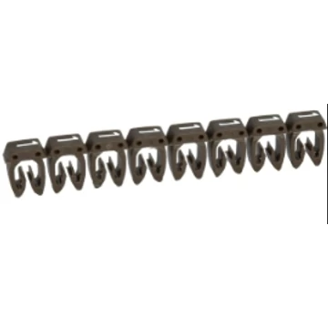 KÁBELJELÖLŐ CAB3  1,5  " 1 " BARNA