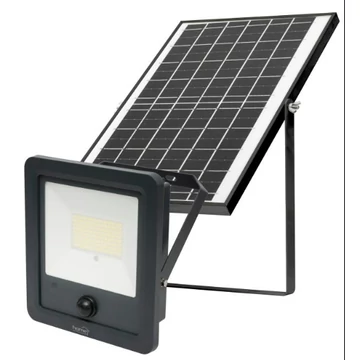 LEDES SOLAR LÁMPA MOZG.ÉRZ+TÁVIR 1800lm 3m vezetékkel