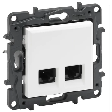 NILOÉ UTP ALJZAT DUPLA FEHÉR CAT5E 863160