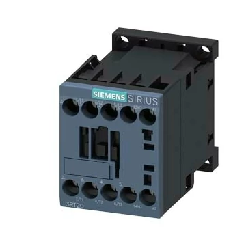 SIEMENS MÁGNESKAPCSOLÓ 3RT2016...  24V DC  4kW NO