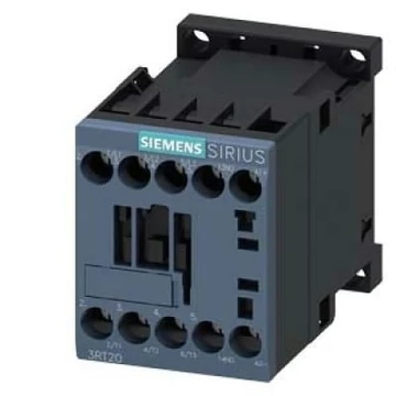 SIEMENS MÁGNESKAPCSOLÓ 3RT2015...  24V DC  3kW NO
