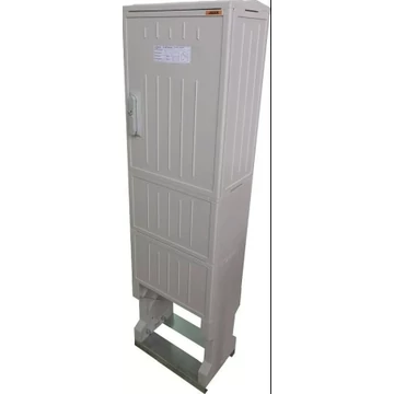 CSP SZEKRÉNY ÁLLÓ, ÜRES 26x88/25 PVT-K-L  260x880x250mm (lábazattal)