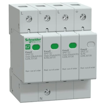 TÚLFESZ.LEV. AC 4pólus "C"  EASY9 PRO  Schneider