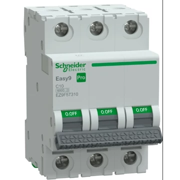 EASY9 PRO 3p C  10A Kismegszakító 6kA