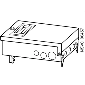 SIEMENS leágazó egység BD2-AK2X/S18 TAP-OFF UNIT 63A / 1X 3P.D02