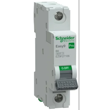 EASY9 PRO kismegszakító 1p B   6A 6kA