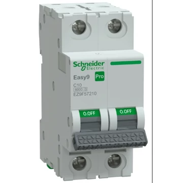 EASY9 PRO 2pólus   C 10A Kismegszakító 6kA