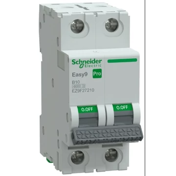 EASY9 PRO 2pólus  "B" 10A Kismegszakító 6kA