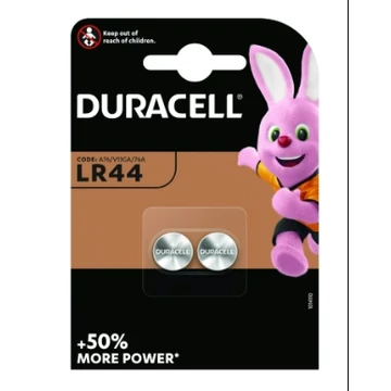 ELEM GOMB LR44, AG13     DURACELL