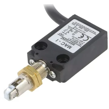 VÉGÁLLÁSKAPCS. GÖRGŐS csatlakozós  M12 NO+NC  5A  90°