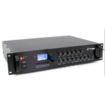 ERŐSÍTŐ DIGITÁLIS 100V-os! 800W  5csatorna/6zóna Bluetooth+FM