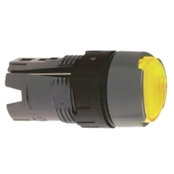 ZB6-AW5 VILÁGÍTÓ NYOMÓFEJ SÁRGA (kerek)