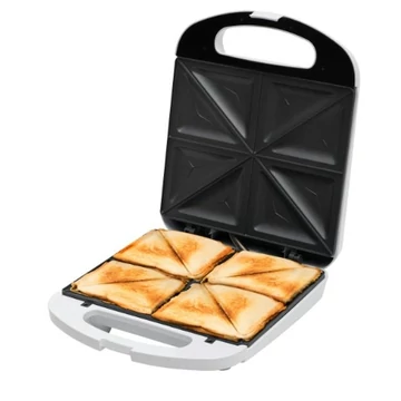 Szendvicssütő fehér 4-es 1200W