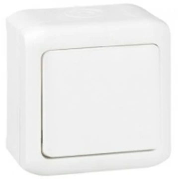 FORIX IP44 VÍZMENTES KAPCSOLÓ 101 FEHÉR