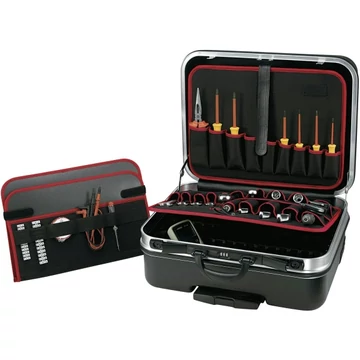 SZERSZÁMOS LÁDA GURULÓS 515x435x265mm   Toolcraft