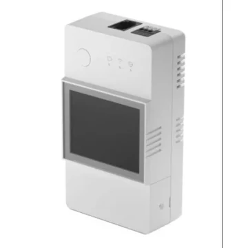 SONOFF RELÉ TH20D R3 (20A)HŐMÉRŐ ,PÁRATARTALOM  kijelzővel