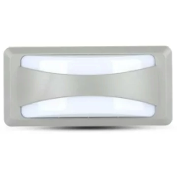 LÁMPA FALI V-TAC 12W LED IP65 szürke 3000K