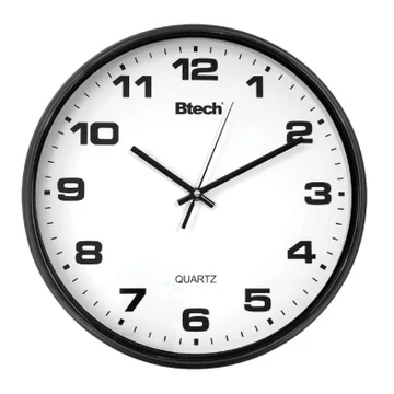 FALIÓRA ANALÓG Fekete-Fehér 25cm