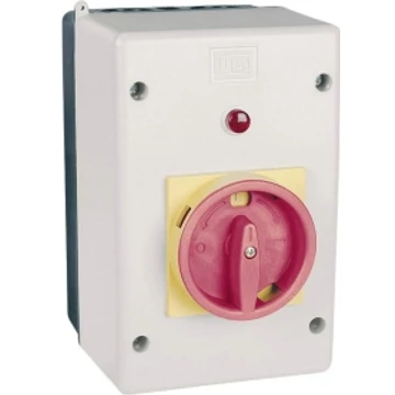 WEG MOTORVÉDŐ TOKOZAT MPW25-höz IP55 (piros-sárga kapcsoló+lámpa)