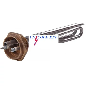 FŰTŐBETÉT 2000W 230V AC-  VÍZHEZ, MÉRŐHÜVELLYEL 265x40mm csatl:6/4"