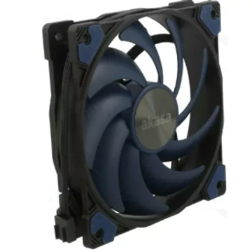 VENT.KERETES 120x120x25  DC 12V 2vez. 0,2A  33dB    AKASA