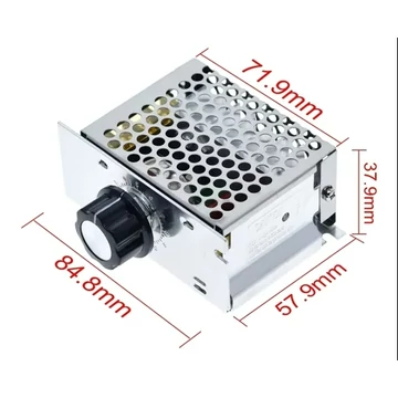 FORDULATSZÁM SZABÁLYZÓ 230VAC 4000W  BEÉPÍTETT POTMÉTER