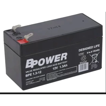 AKKU 12V  1,3Ah  AGM  97x43x52mm (sarus)