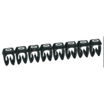 KÁBELJELÖLŐ CAB 3 2,5 " 0 " FEKETE