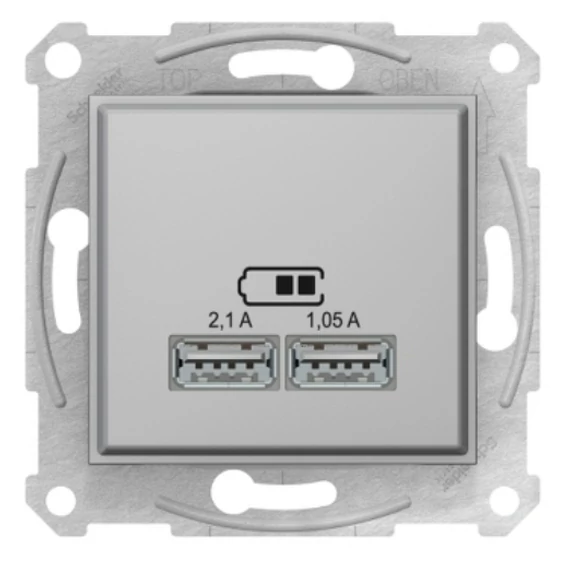 SEDNA USB ALUMINIUM 2100mA SDN2710260