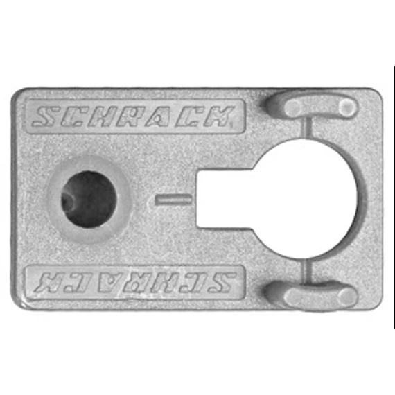 SCHRACK RETESZLEMEZ SZÜRKE      IL902254