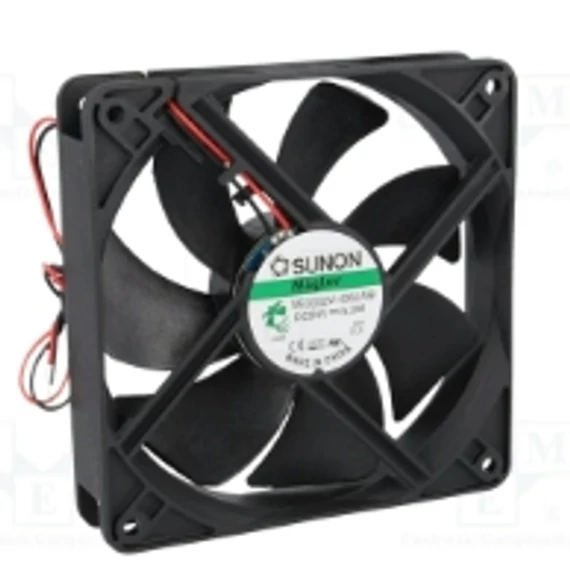 VENT.KERETES 120X120X25 DC24V MEC0252V1-000U-A99