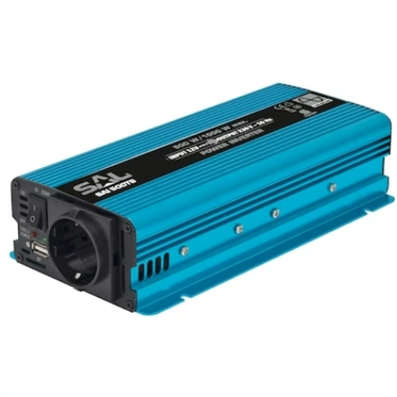 INVERTER 12V - 230V (500W) (tiszta szinuszos)