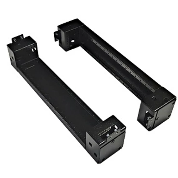 Lábazat oldalelem 500x100mm, acéllemez, RAL9005