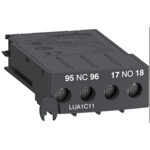 LUA1C11 SEGÉDÉRINTKEZŐ MODUL 1NC+1NO  LUB12-HÖZ