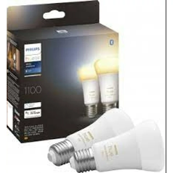 LEDES GÖMB 230V E2 9W DIMMELHETŐ KÉSZLET (2db) Philips Hue ZigBee, Bt 2700-6500K