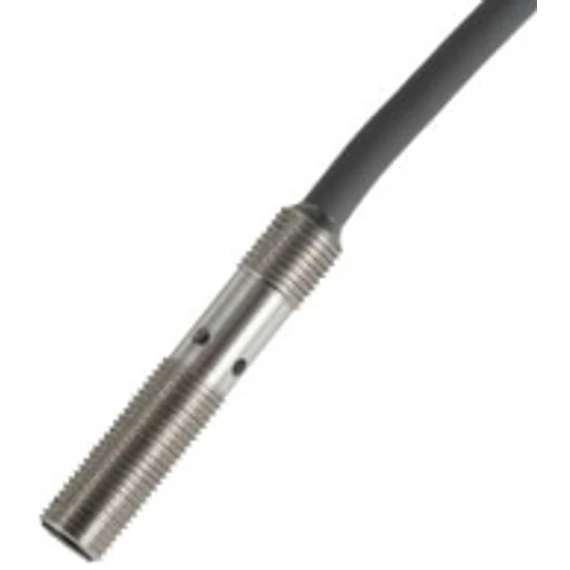ÉRZ.INDUKTÍV M5 24V DC NPN NO érz:1,2mm +2m kábel (síkba építhető)