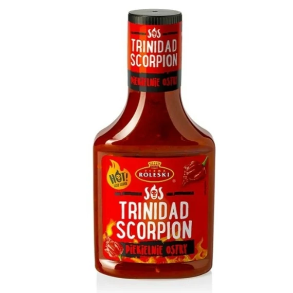ROLESKI SZÓSZOK (TÖBB FÉLE )TRINIDAD SCORPION CSÍPŐS SZÓSZ 340g