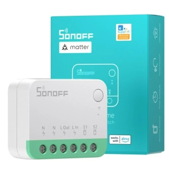 SONOFF RELÉ MINI R4M Wi-Fi + Matter           (KOCKA)